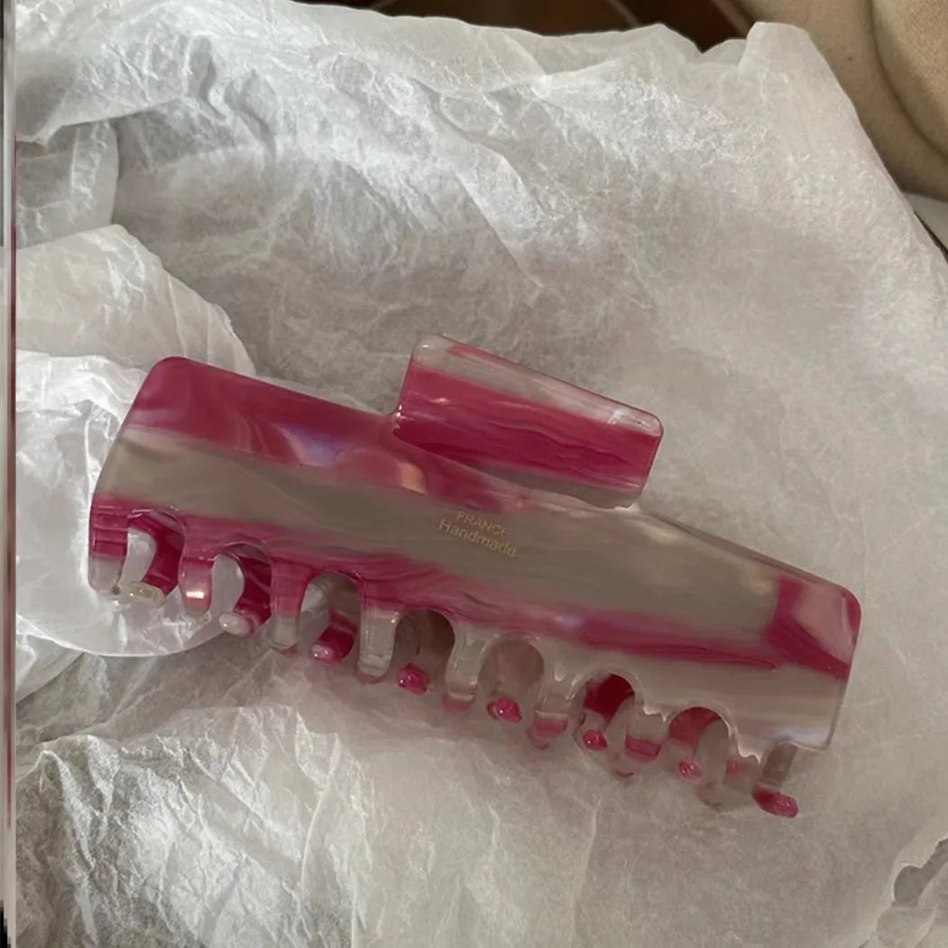 Muweordy New Claw Clips Pink Hair Clips Love