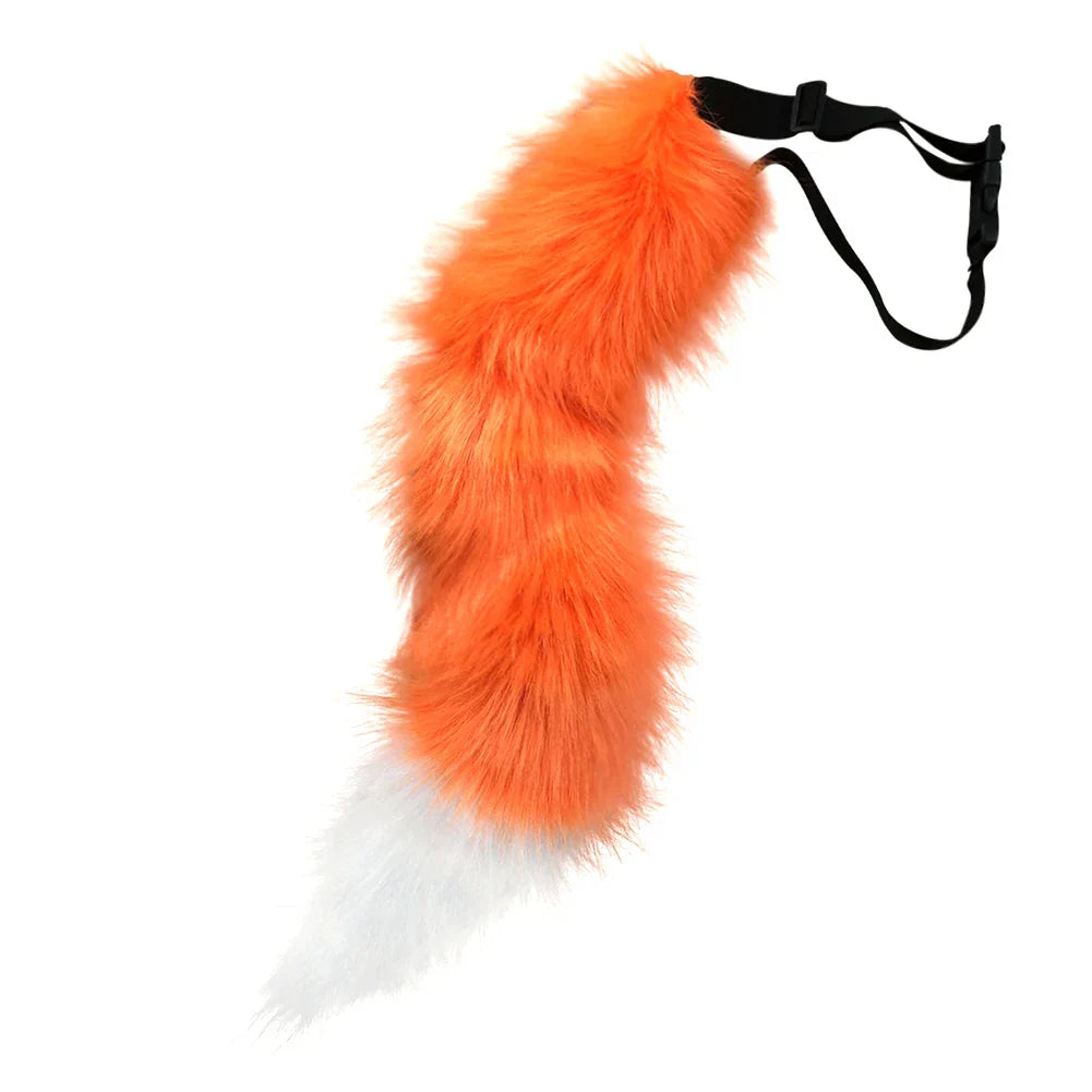 Halloween Japanese handmade simulation fox tail cosplay cat