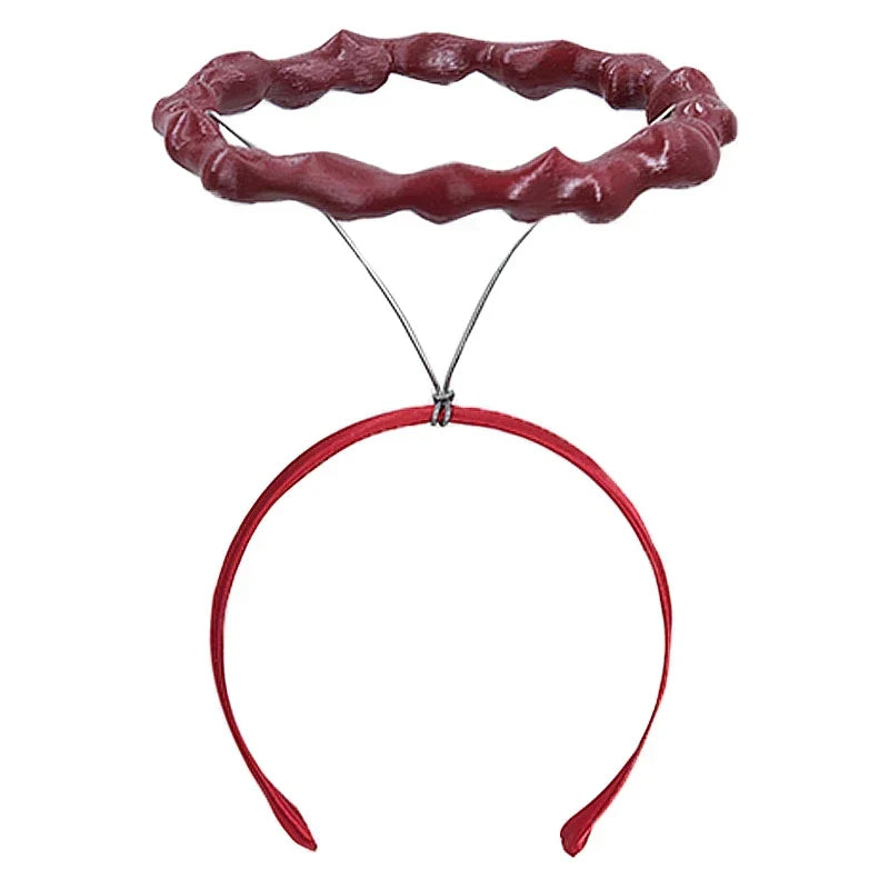 23CM Makima Halo Anime Chainsaw Man Cosplay Wig