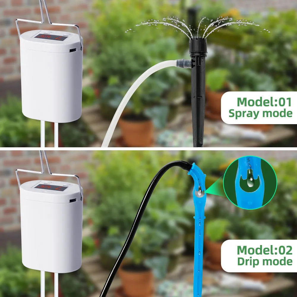 Automatic Plant Flower Watering Pump Home Sprinkler Drip