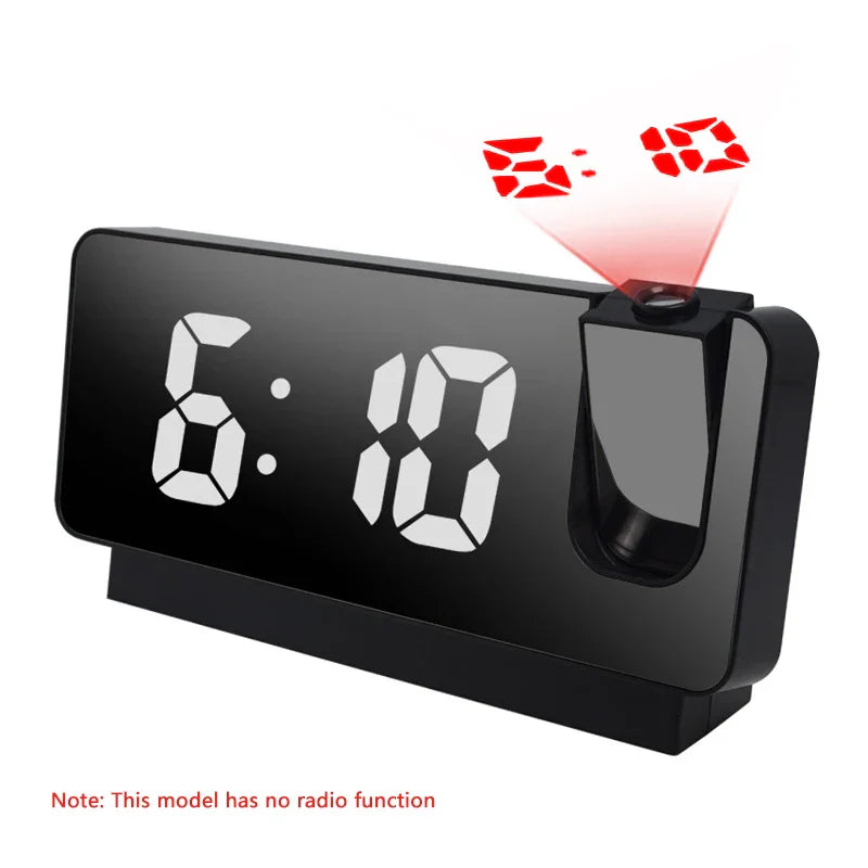 LED Digital Alarm Clock Table Watch Electronic Desktop