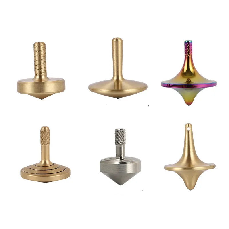 Gyroscope Inception Space Metal Brass Spinning Top Fidget