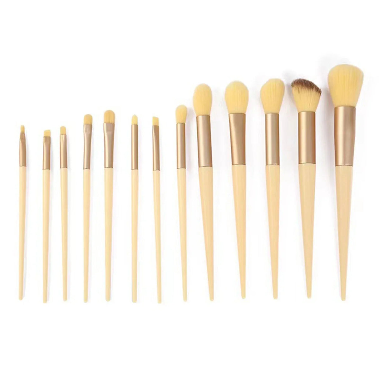 13pcs Essentials Makeup Brushes Set Portable Cosmetic Brushes
