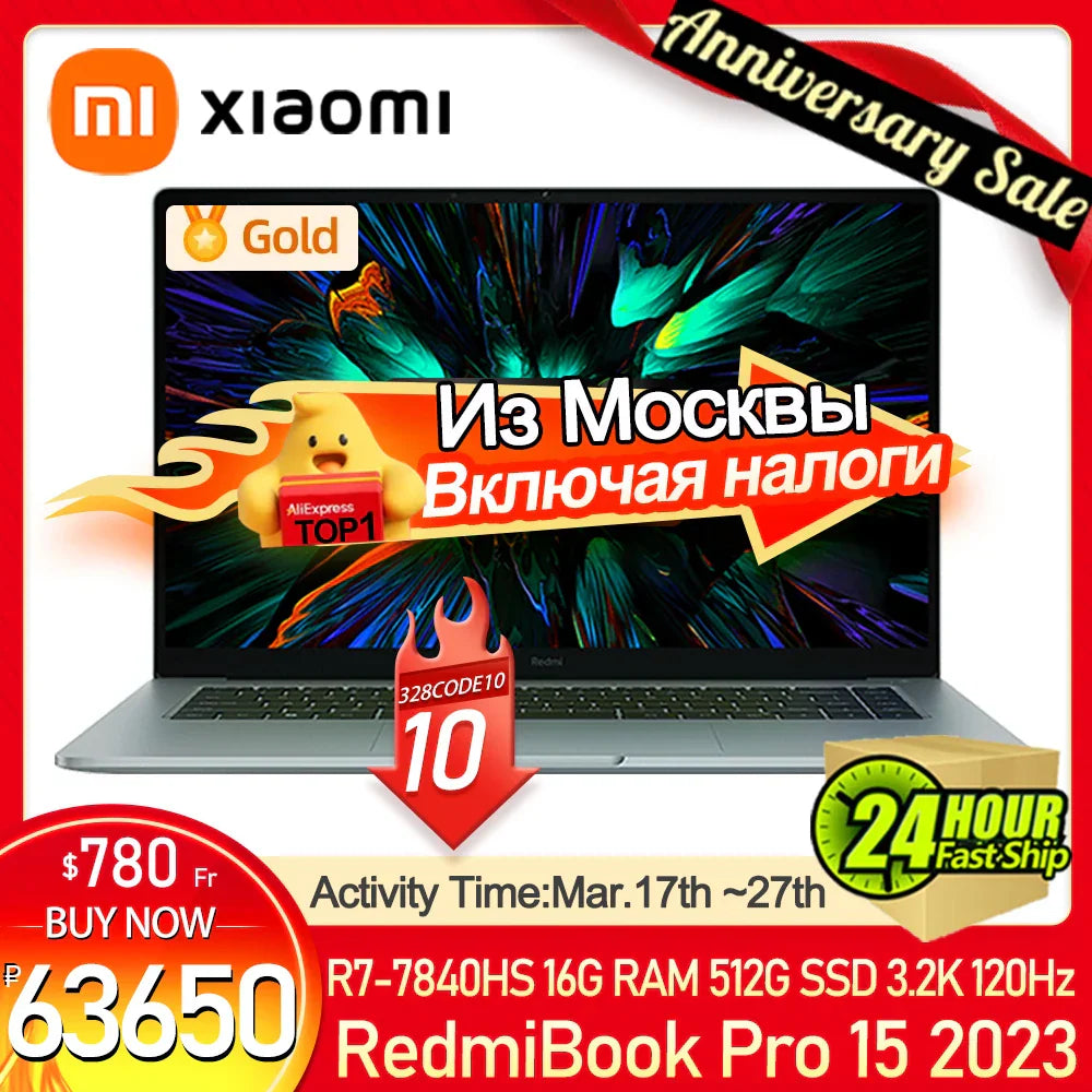 2023 New Xiaomi RedmiBook Pro 15 Ryzen Edition