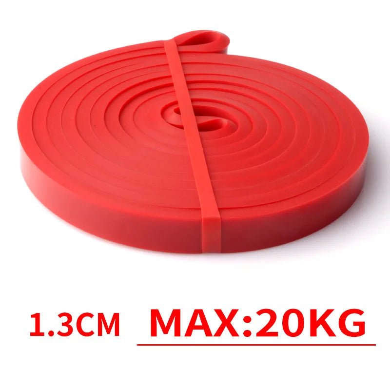 Resistance Bands Exercise Elastic Natural latex Workout Ruber