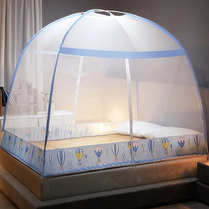 Installation Free Yurt Mosquito Net Household Densified Single