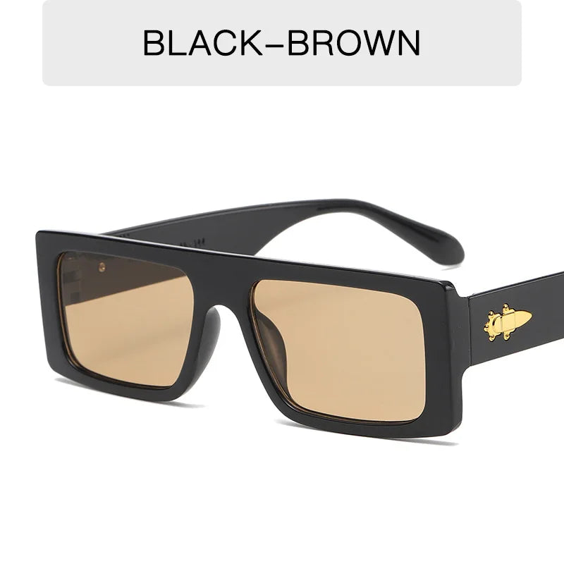 OLOPKY 2022 Square Sunglasses Men Luxury Brand Designer