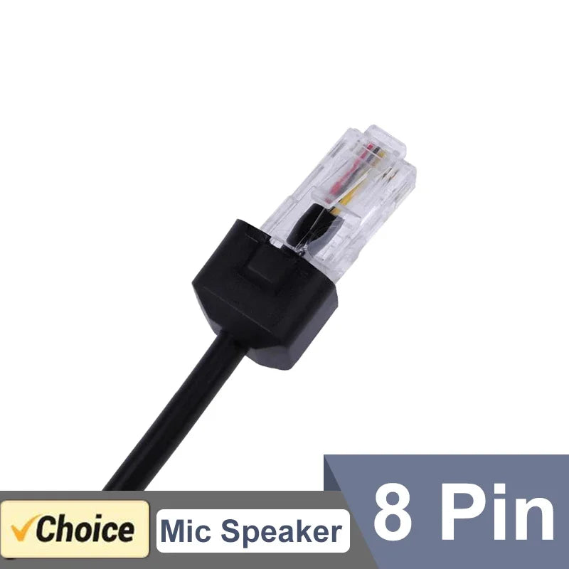 Mic Speaker 8pin Hand Microphone For Motorola Walkie