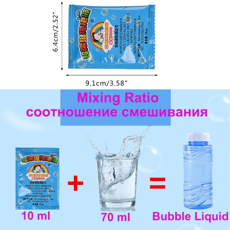 New 100ml Concentrate Bubbles Liquid Soap Water Bubble