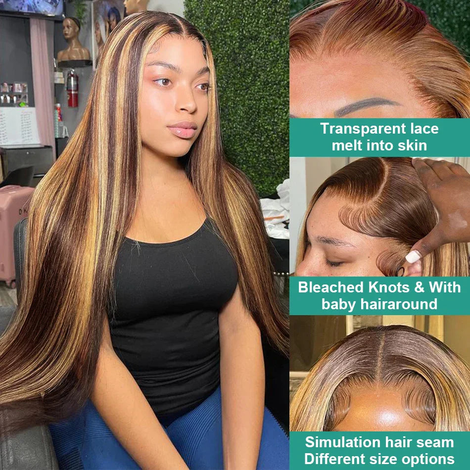 Melodie 250% HD 30 40 Inch Highlight Ombre