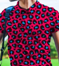 Spring Summer British Men's Golf 3D Digital Printing