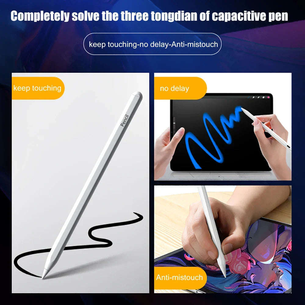 Magnetic Wireless Charging Stylus Pen For Apple Pencil