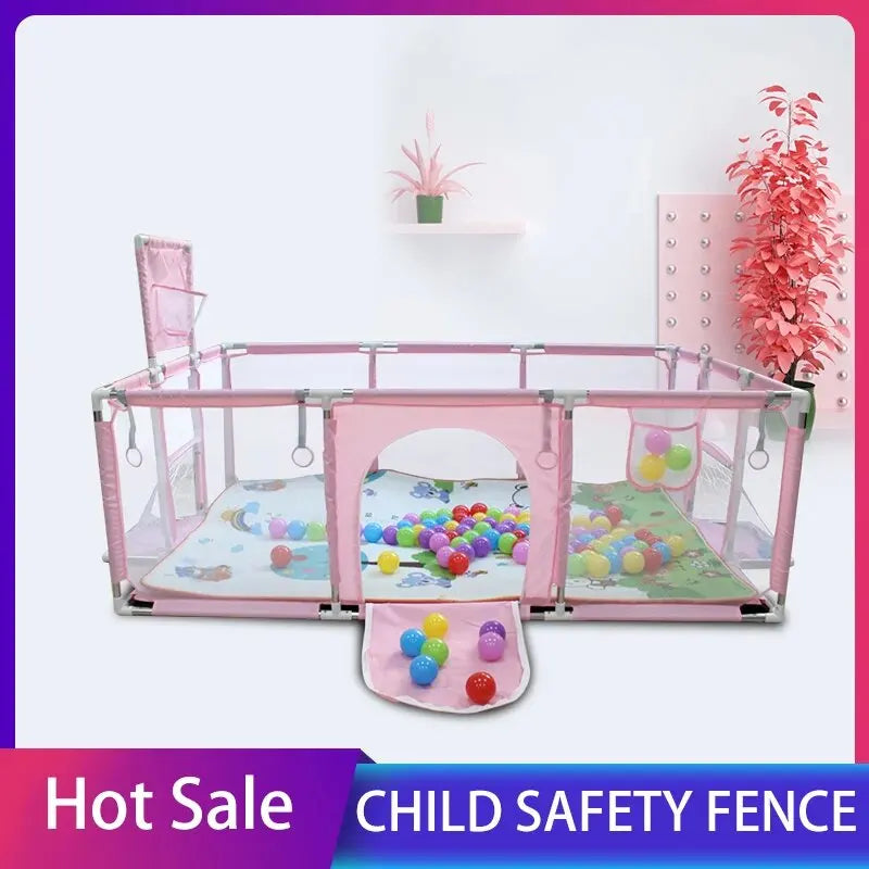 Security Zone Baby Playpen Children Indoor Newborn Toddler