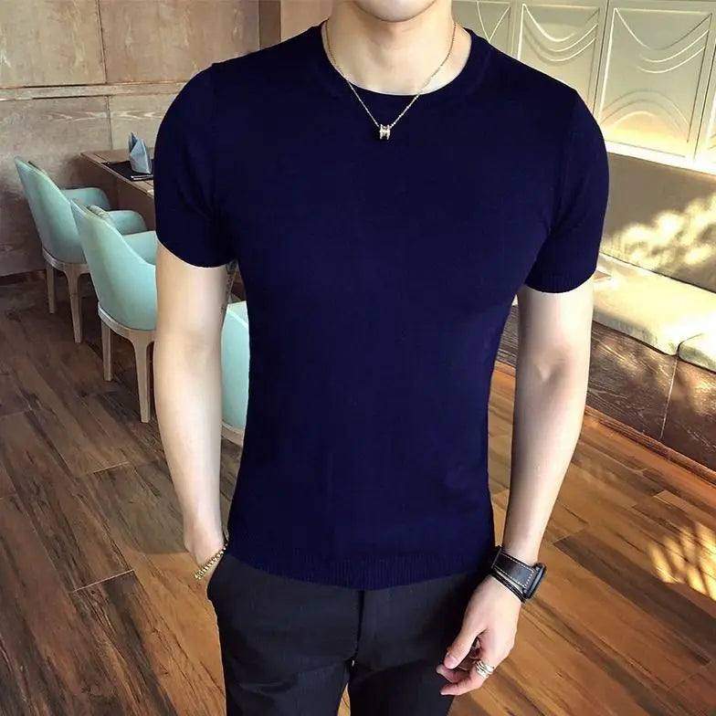 Shirt for Men Long-Sleeved Thickened Thermal Underwear Top