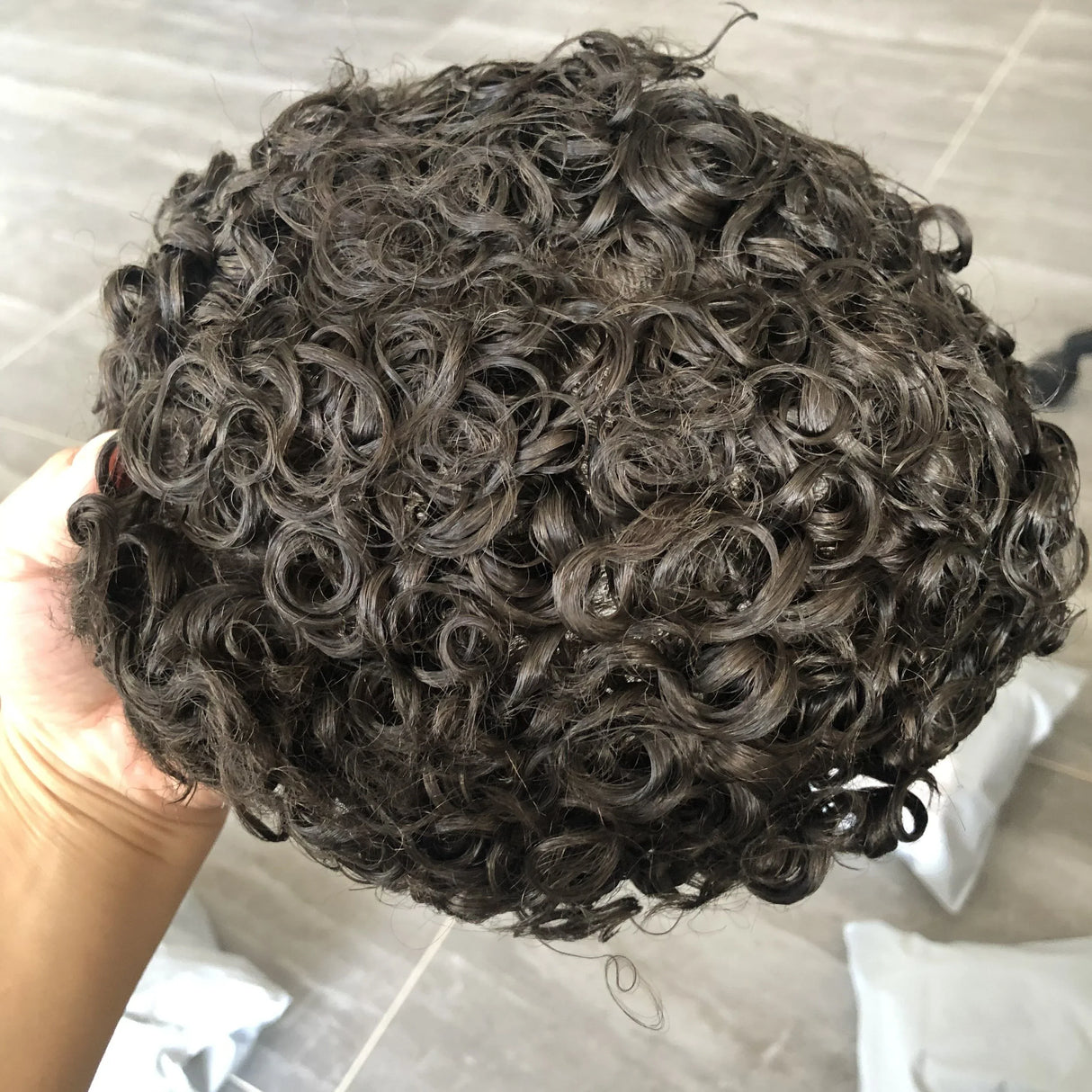 Undetectable Afo Man Jet Black 18mm Curly Micro