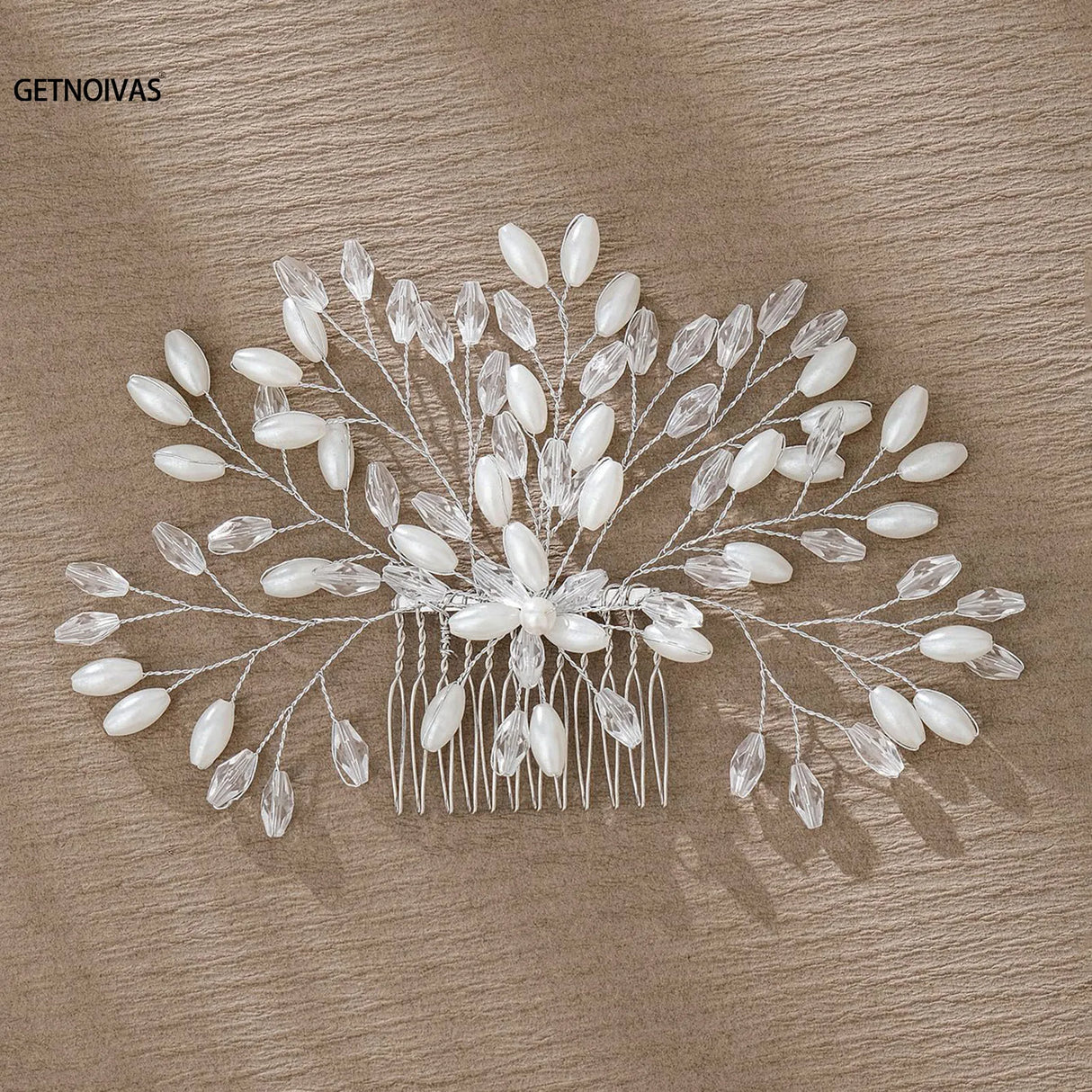 Wedding Pearl Flower Hair Combs Hair Accessories Hair