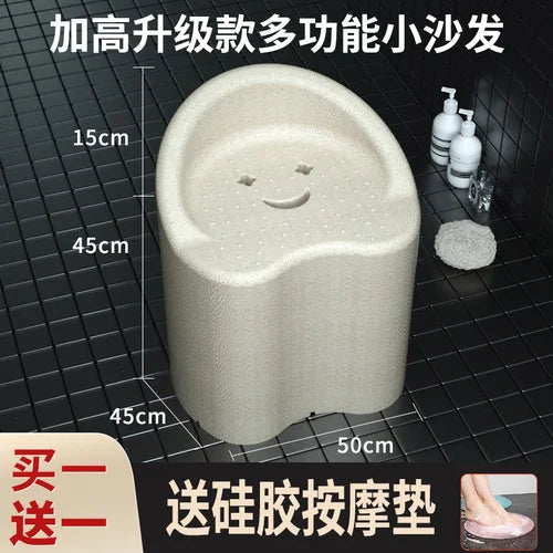 Small Portable Bathroom Chair Elderly Shower Vanity Medical