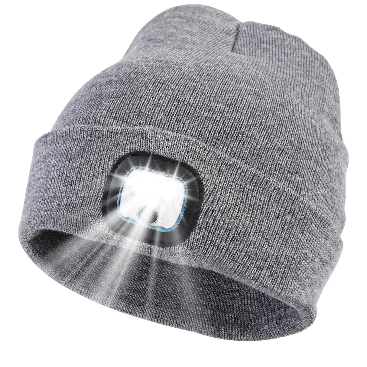 Unisex Beanie Hat with LED Lights, Knit Hat