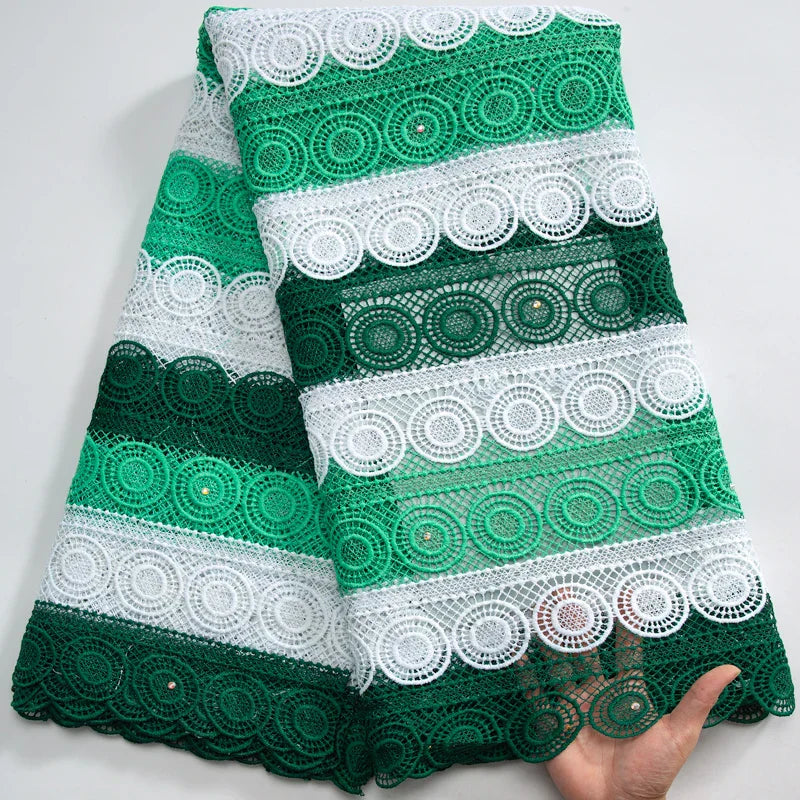 SJD LACE 2024Skin Friendly Classic African Eembroidery Guipure