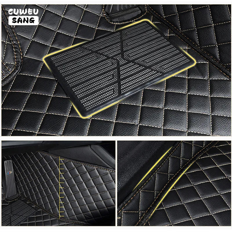 CUWEUSANG Custom Car Floor Mats For BMW 3