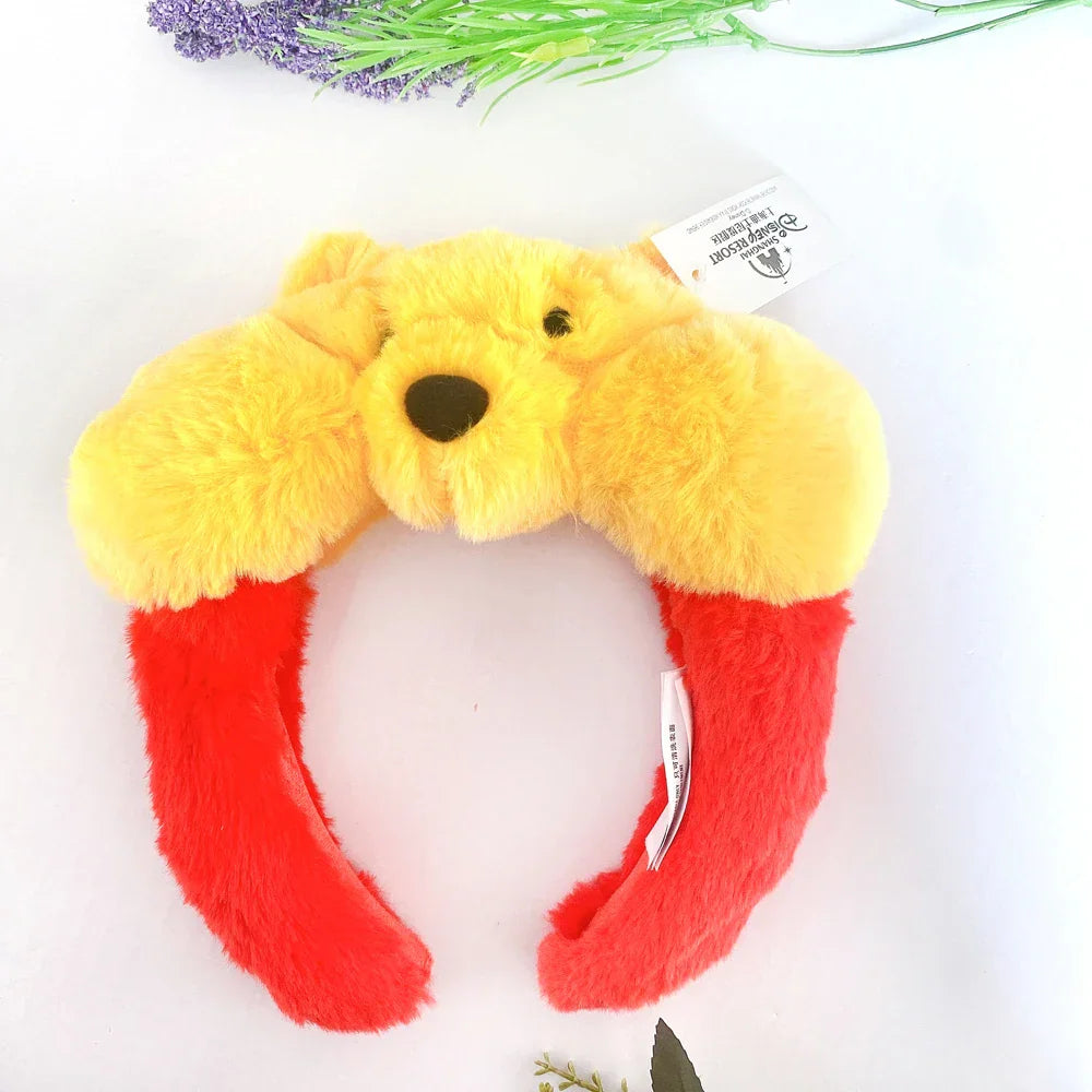 Disney Christmas Catoon Plush Animal Hairband Headband Hair