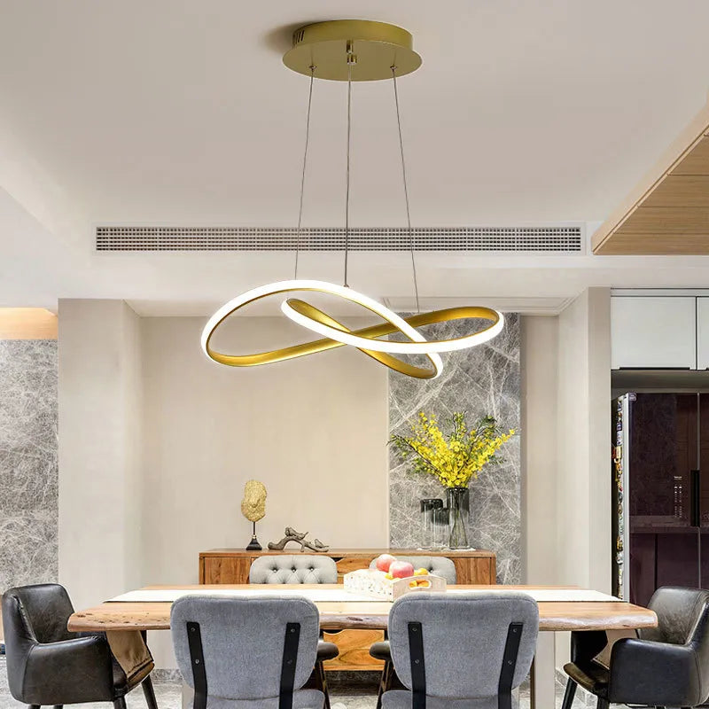 Dining Room Lamp Personality Creativity Clover Restaurant Pendant