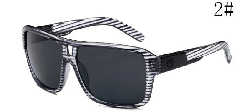 Square Sunglasses Men Dragon Brand Designer Mirror Driving