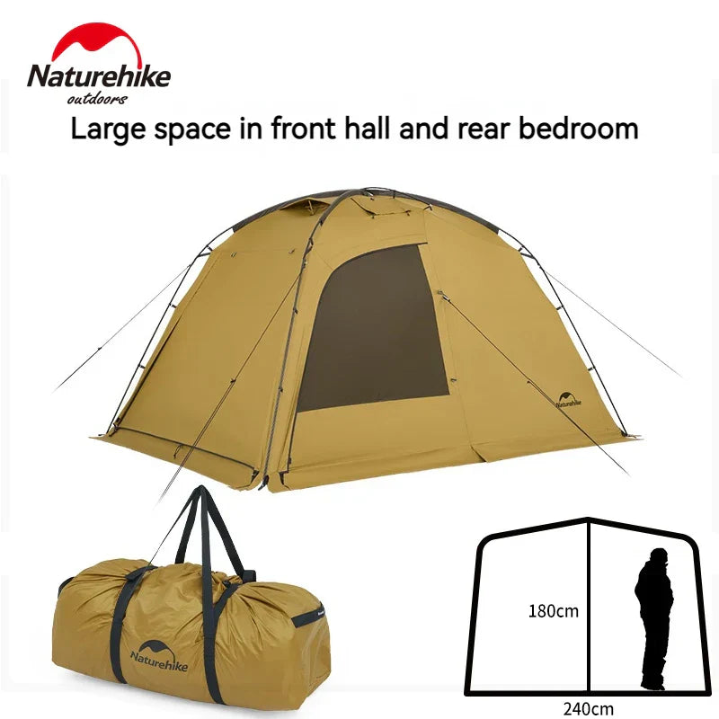 Naturehike DUNE 7.6 Lightweight Modified Dome Tent 4-season
