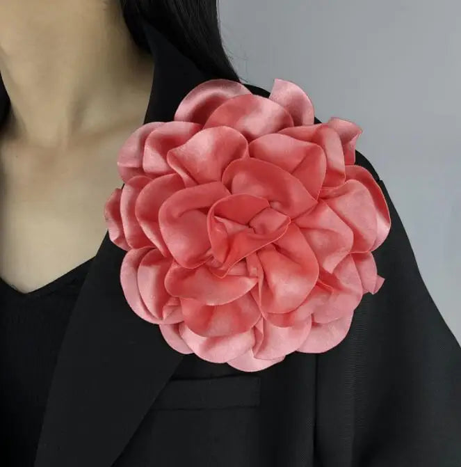 19cm Large Flower Brooch Clip Handmade Clothing Accessory