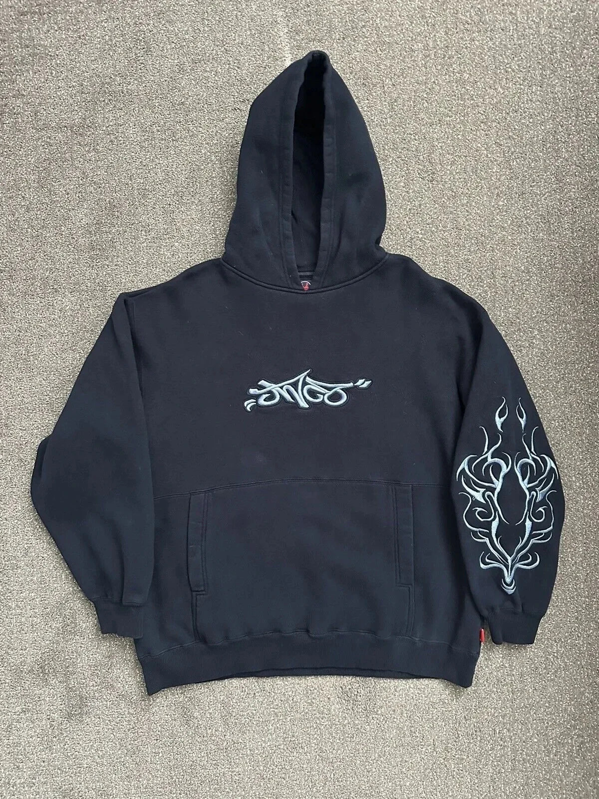 JNCO Hoodie Y2K Pullover Sweatshirt Harajuku Hip Hop
