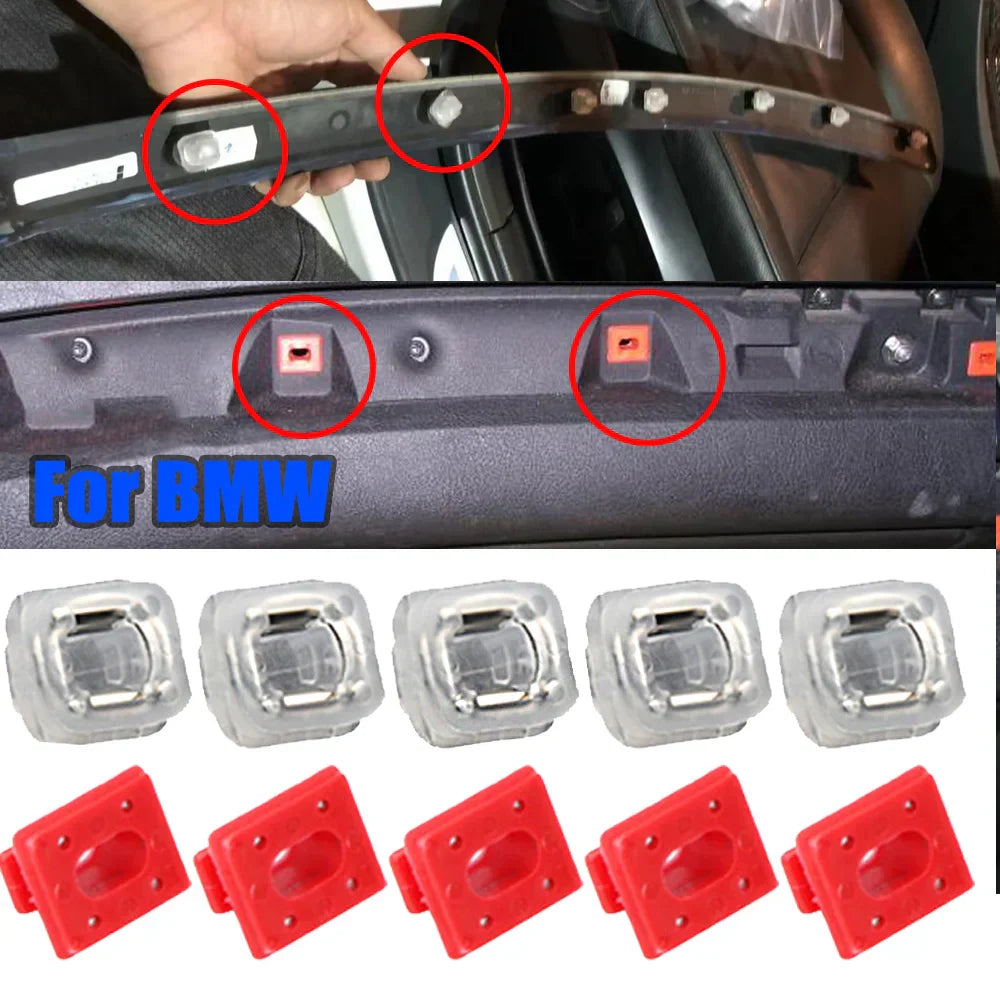 Car Door Interior Dashboard Dash Trim Moulding Clips