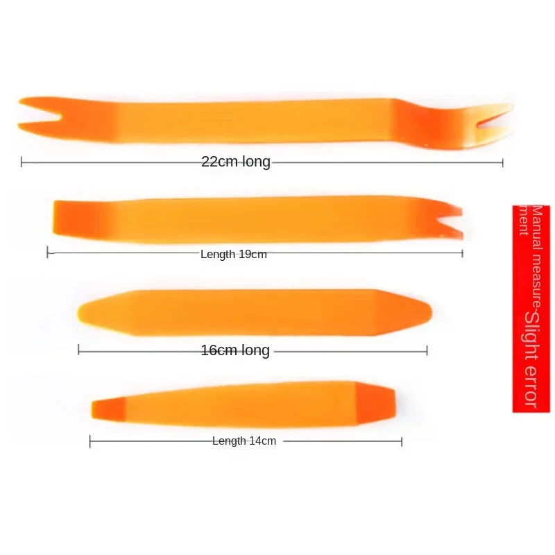 Car Audio Disassembly Tool 4-piece Plastic Pry Plate