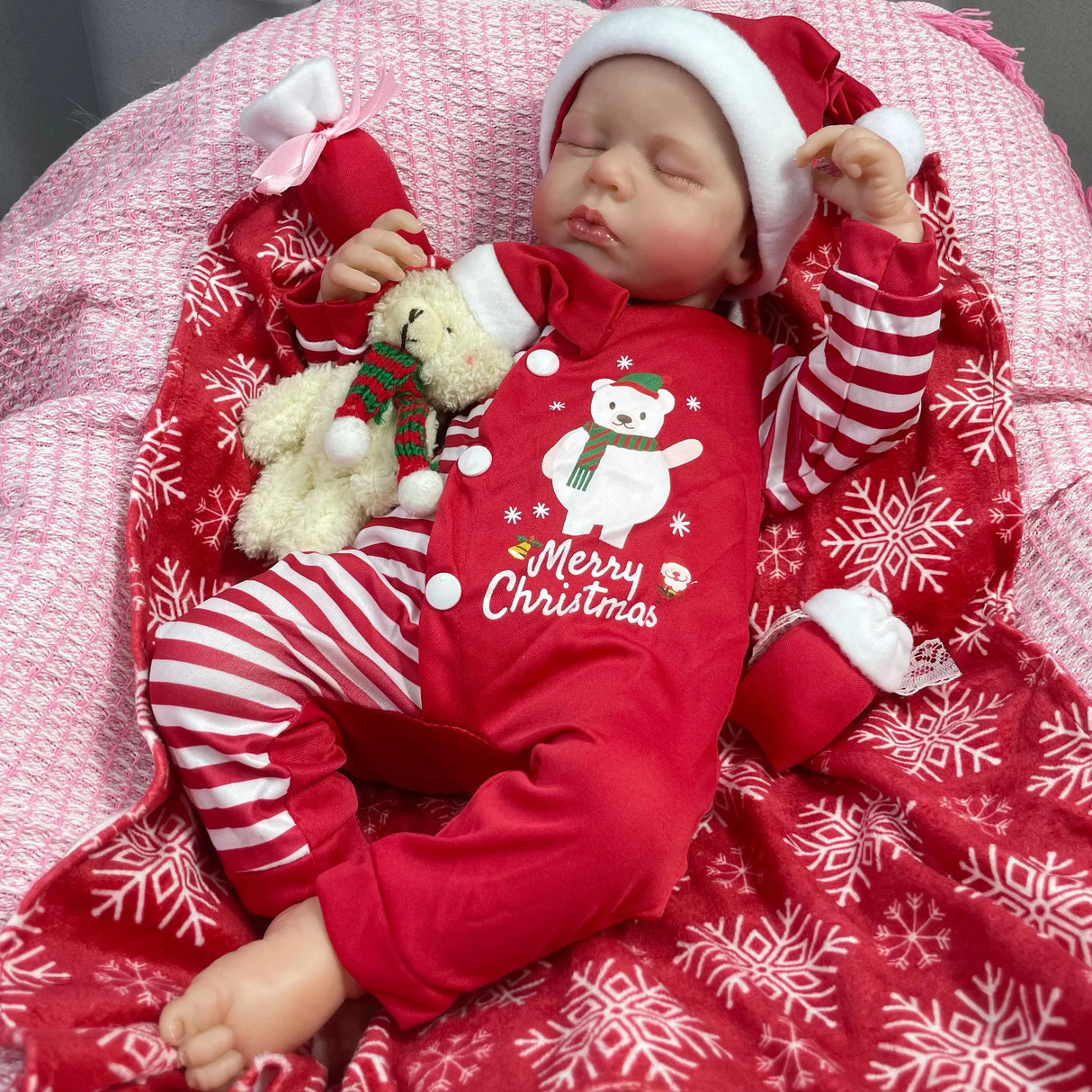 50CM Finished Reborn Baby Dolls LouLou Girl Merry