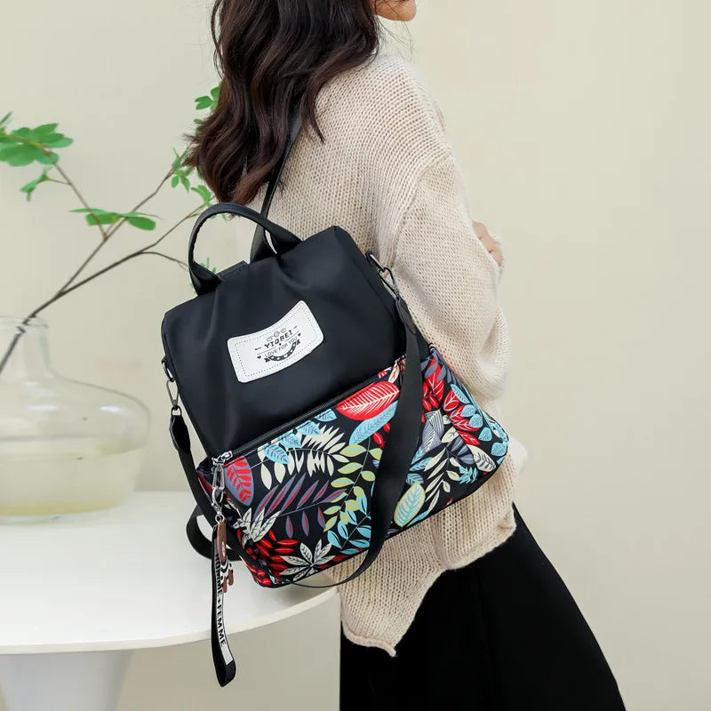 Solid Color Design 2023 New Women's Backpack Luxury
