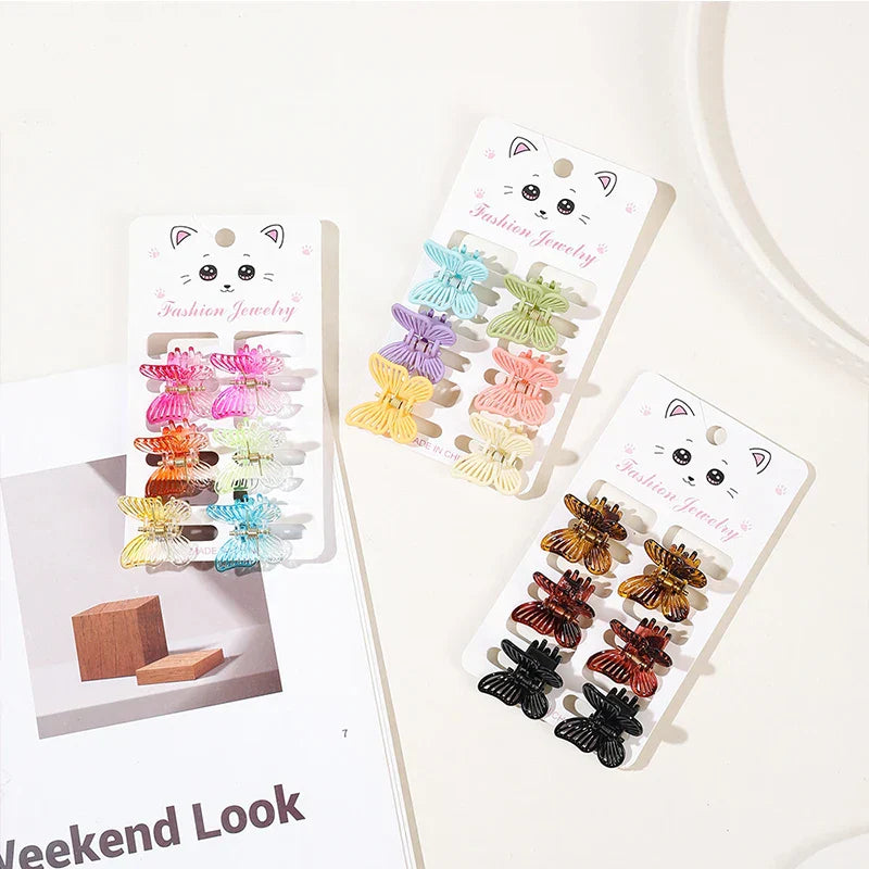 Hair Accessories For Women 6Pcs/Set Mini Crab Hair