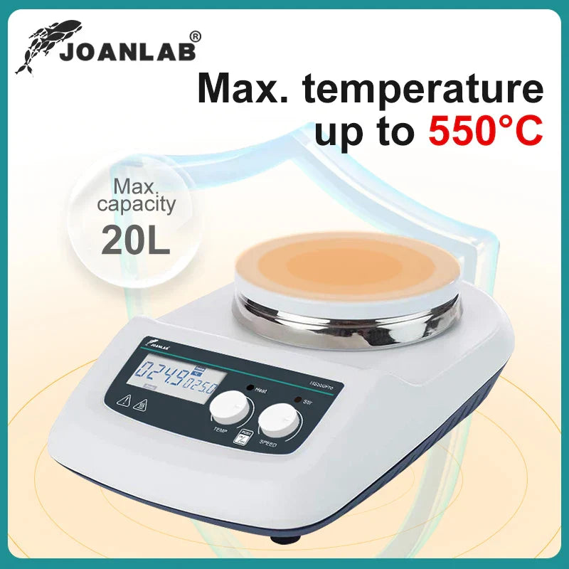 JOANLAB Heating Magnetic Stirrer Digital Display Thermostatic Magnetic