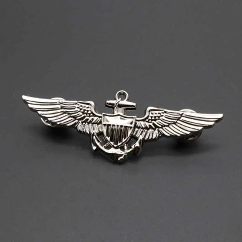 Classic Men Brooches Vintage WWII USAF Wings Military
