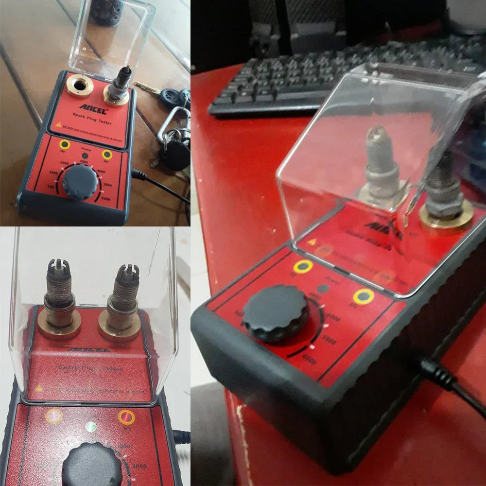 Spark Plug Analyzer Car Spark Plug Tester Double