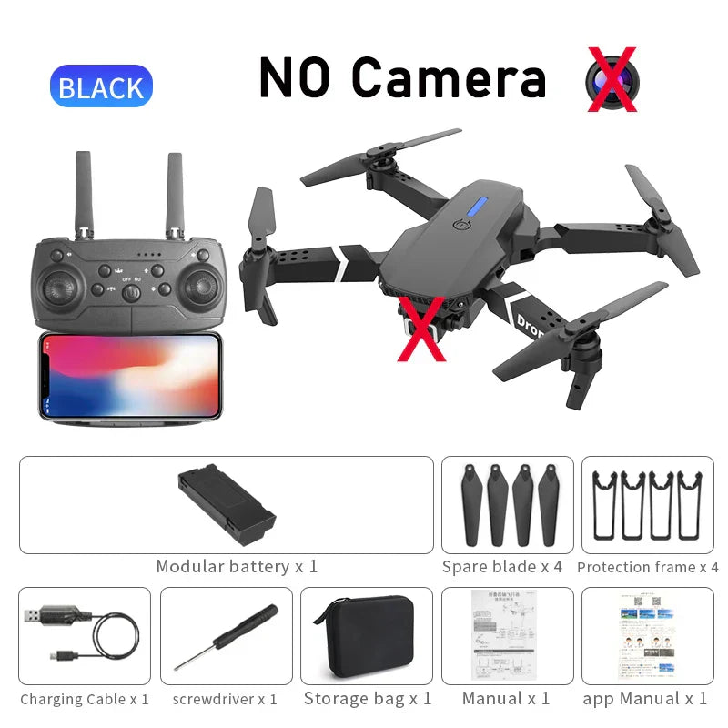 E88 Pro Drone 10K Camera Ultra HD Dual