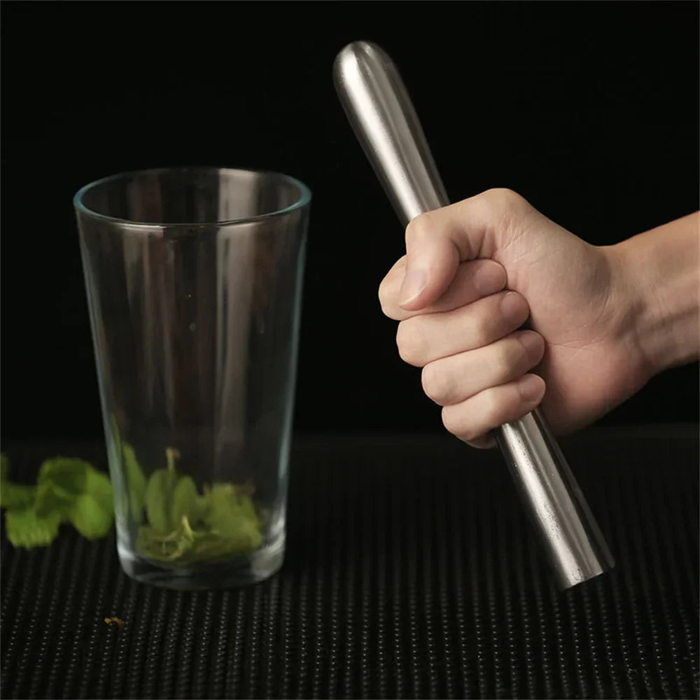 Cocktail Shaker Stick Muddler Drink Pusher Home Brewing
