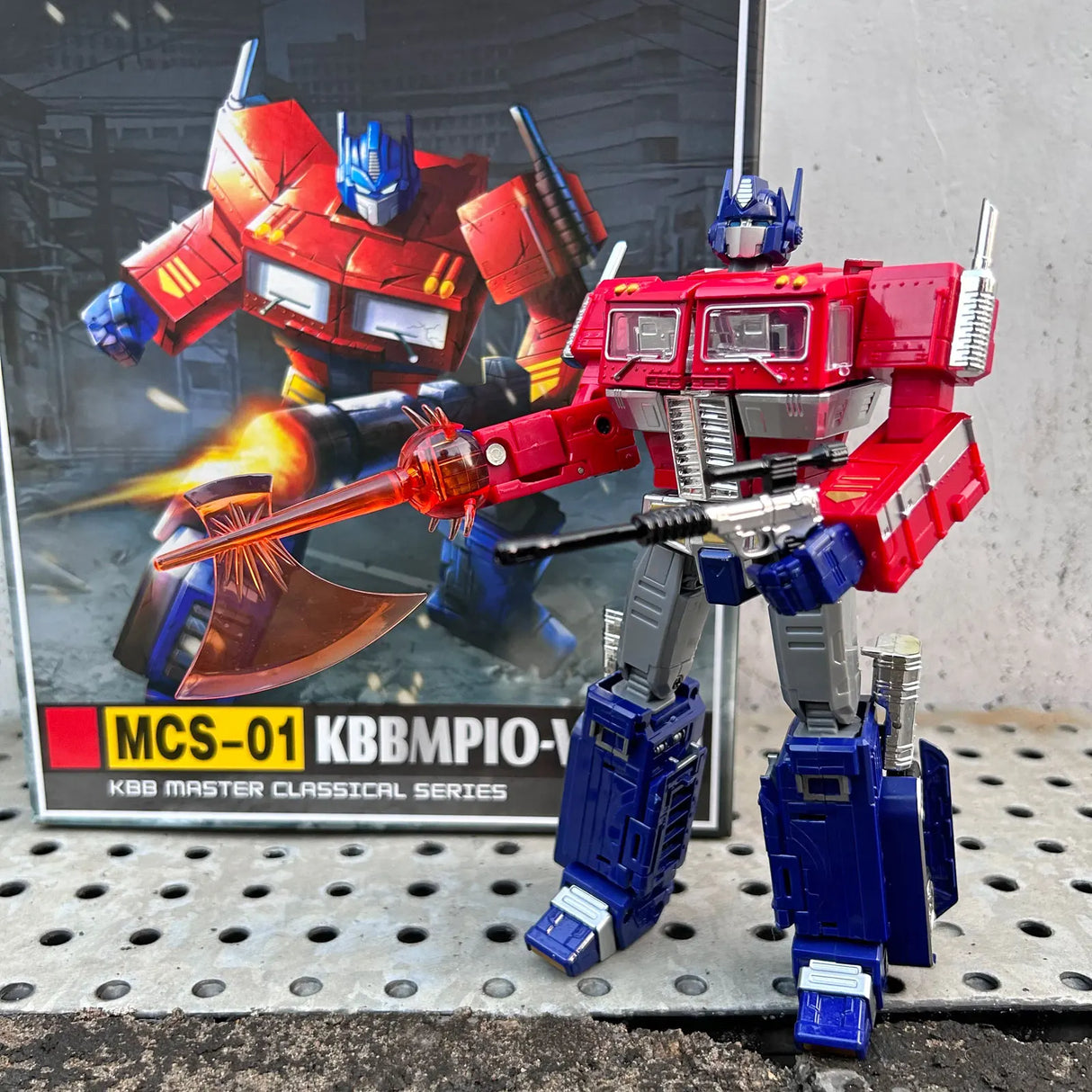 KBB MP10V Car Transformation Toy OP Commander Tactical