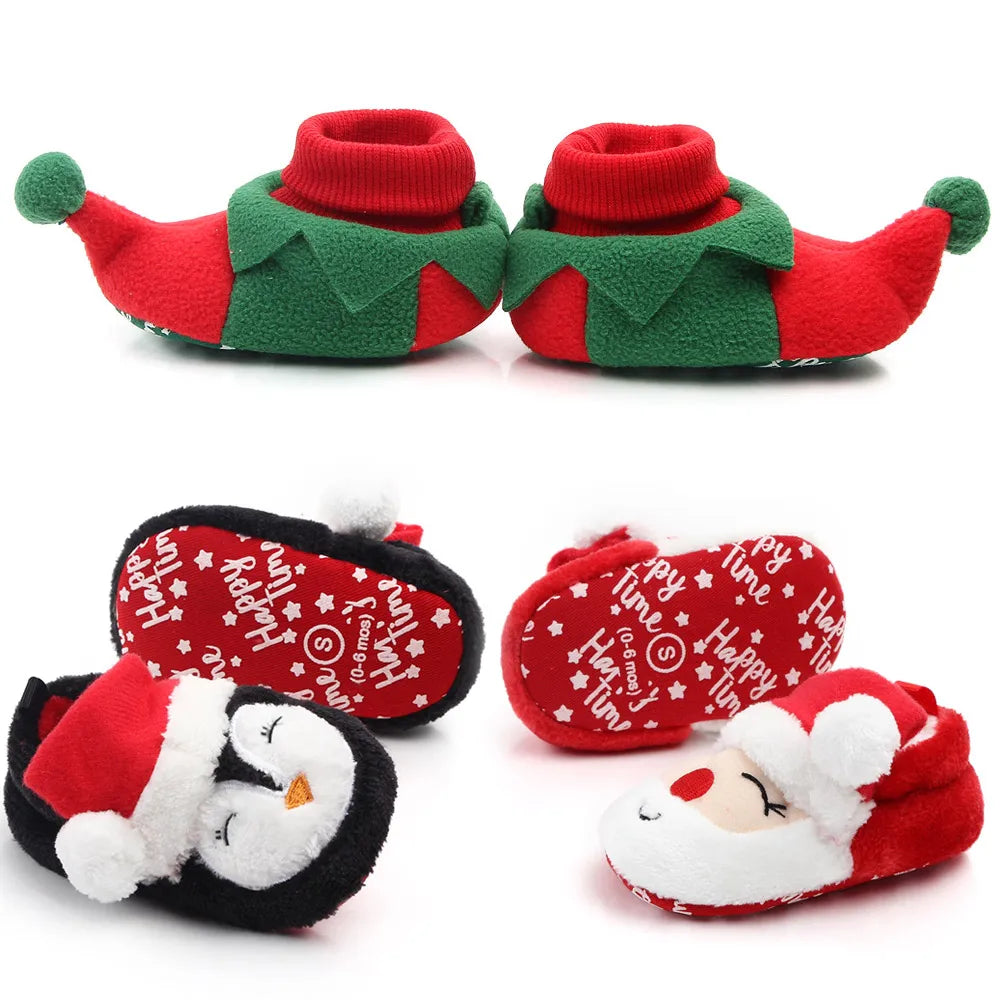 Baby Shoes for Winter Christmas Infant Shoes Cute