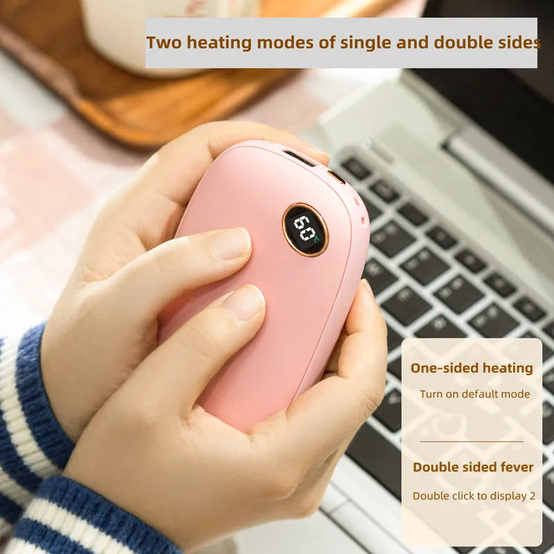 20000mAh Winter Mini Hand Warmer USB Rechargeable Multifunctional