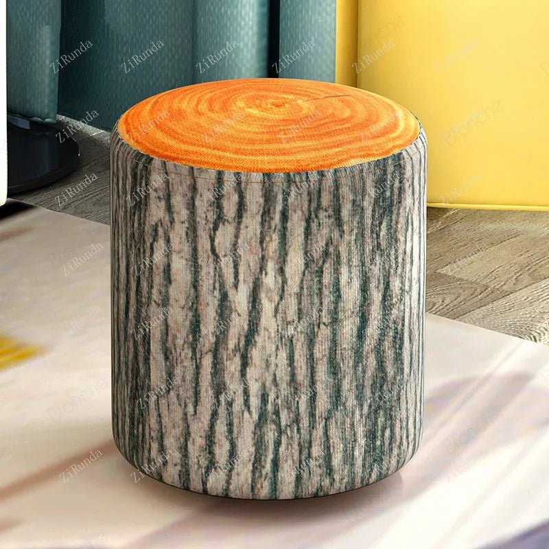 Bedroom furniture Modern Fruit Fabric Stool Small Step