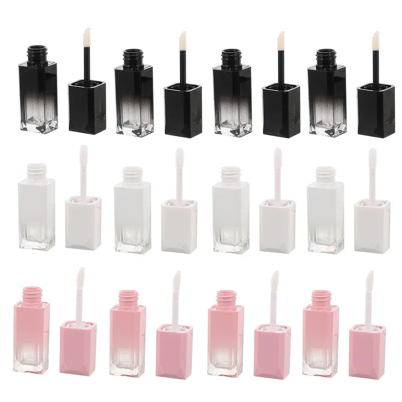 30Pcs 5ml Gradient Lip Gloss Tubes Containers Plastic