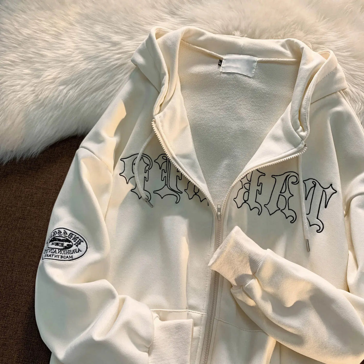 High quality Men Hip Hop Sweatshirt Hoodie Print