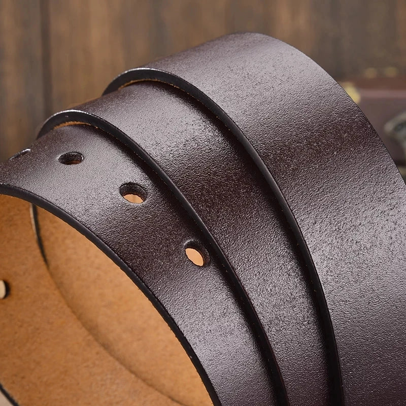 Men Belt Male High Quality Leather Belt Men