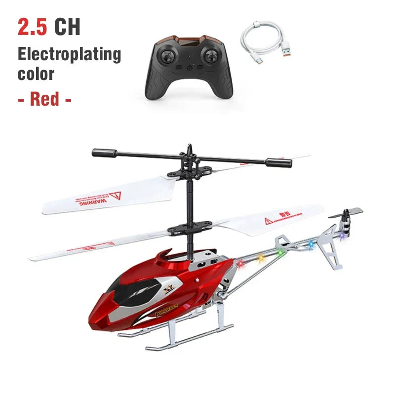 RC Helicopter 2.5CH Remote Control Airplane Kids Toy