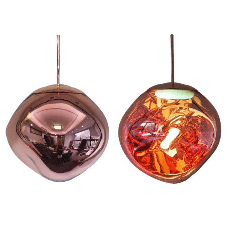 Nordic Lava LED Pendant Lights Modern Light PVC