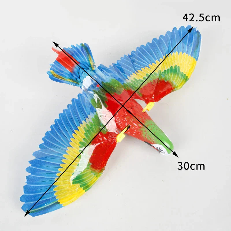 Simulation Bird Interactive Cat Toy Electric Hanging Eagle